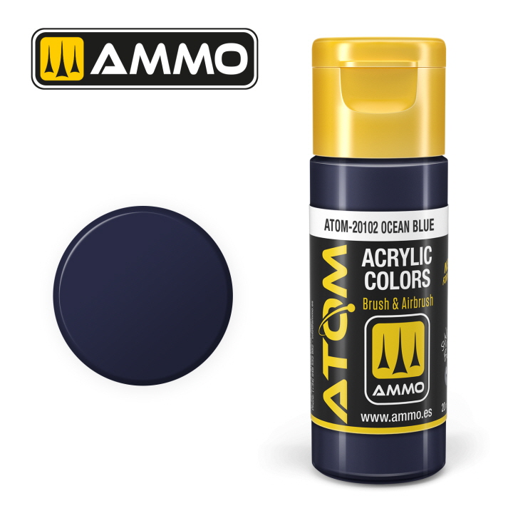 [���ܼ�] CG20102 [MIG AMMO] CG20102 ATOM COLOR Ocean Blue