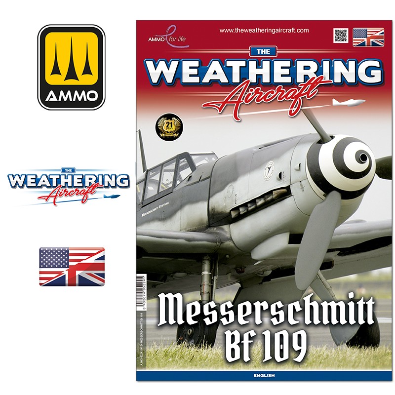[ܼ] CG5224 [MIG AMMO] CG5224 THE WEATHERING AIRCRAFT 24 - Messerschmitt Bf109(English)