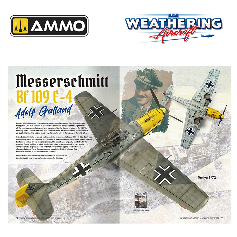 [ܼ] CG5224 [MIG AMMO] CG5224 THE WEATHERING AIRCRAFT 24 - Messerschmitt Bf109(English)