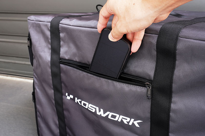 [���ܼ�] KOS32291 [KOSWORK] 1/8 Two Large Drawer Side Buggy/Onroad Car Carrying Bag