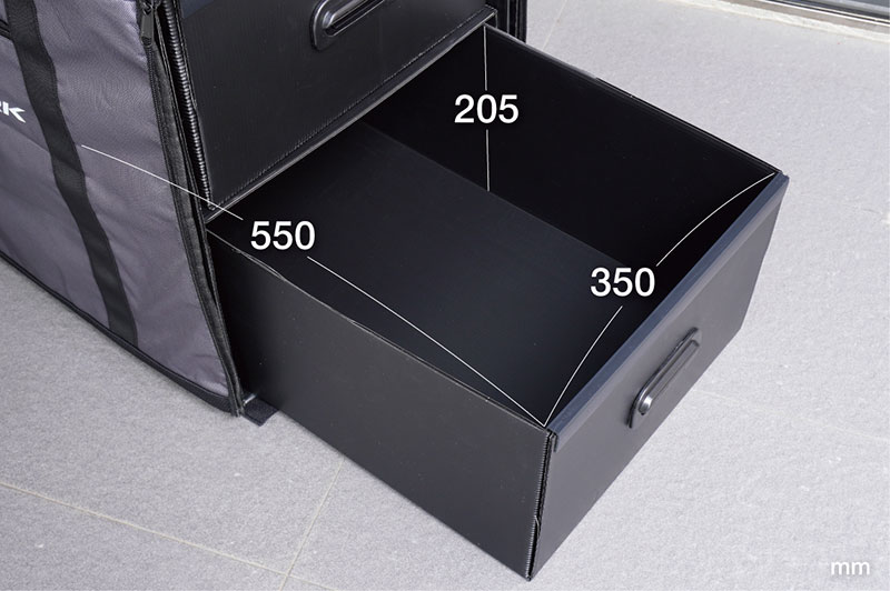 [���ܼ�] KOS32291 [KOSWORK] 1/8 Two Large Drawer Side Buggy/Onroad Car Carrying Bag