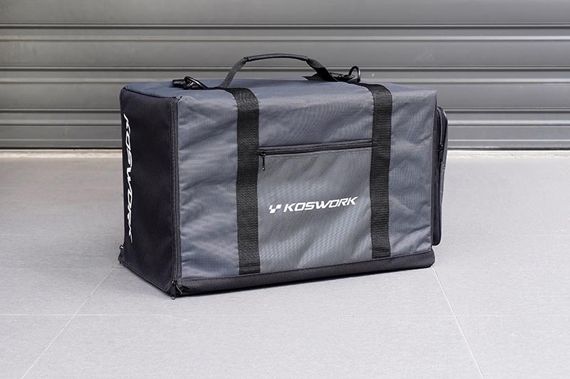 [ܼ] KOS32287 [KOSWORK] 1/10 Two Large Drawer Side Touring Car Carrying Bag