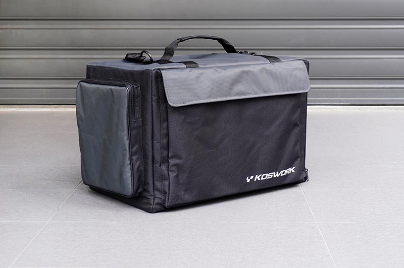[ܼ] KOS32287 [KOSWORK] 1/10 Two Large Drawer Side Touring Car Carrying Bag