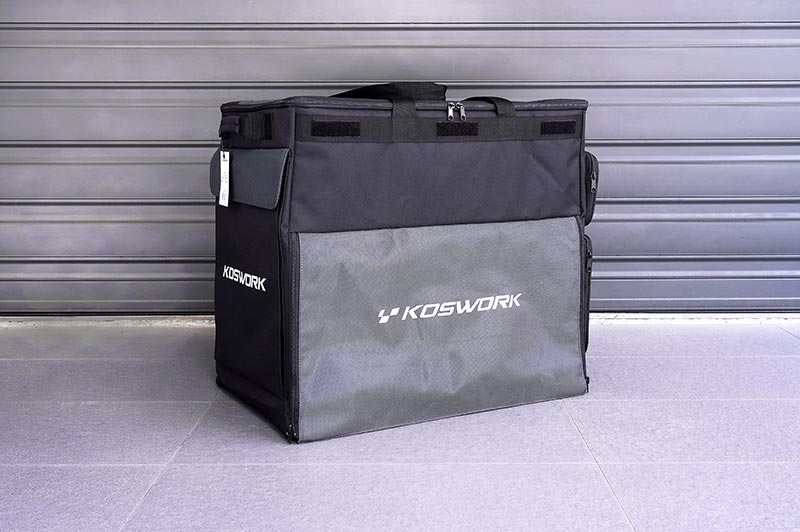 [���ܼ�] KOS32205V2CA [KOSWORK] 1/8 & 1/10 Pit Bag V2 Cardboard Box Frame Version (Top Open design, w/KOS32120-510BK Lid)