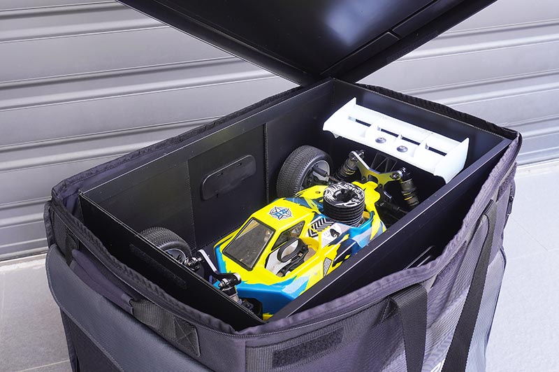 [���ܼ�] KOS32205V2CA [KOSWORK] 1/8 & 1/10 Pit Bag V2 Cardboard Box Frame Version (Top Open design, w/KOS32120-510BK Lid)