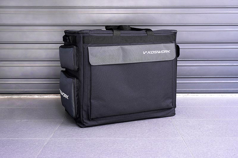 [���ܼ�] KOS32205V2 [KOSWORK] 1/8 & 1/10 Pit Bag V2 Cardboard Box Frame Version (Top Open design, w/KOS32120-510BK Lid)