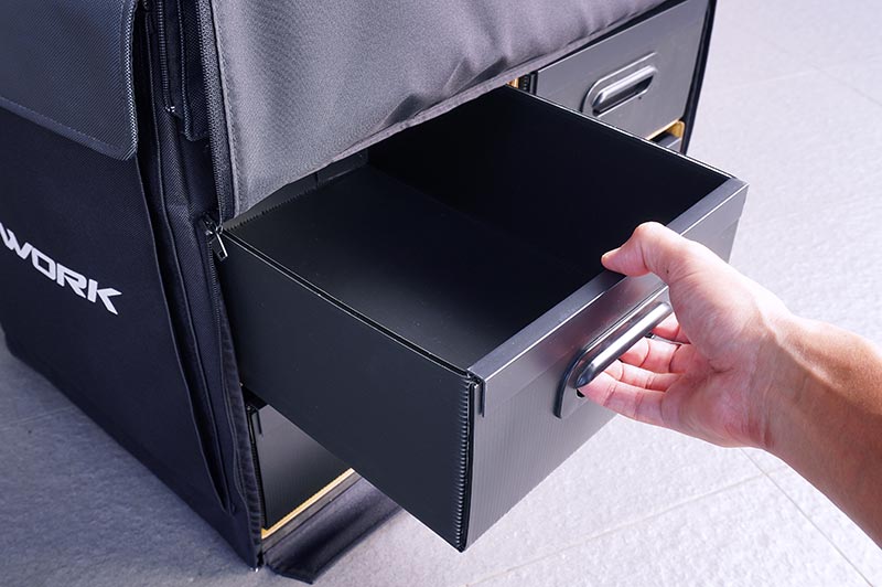 [���ܼ�] KOS32205V2 [KOSWORK] 1/8 & 1/10 Pit Bag V2 Cardboard Box Frame Version (Top Open design, w/KOS32120-510BK Lid)