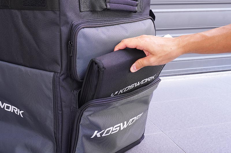 [���ܼ�] KOS32205V2 [KOSWORK] 1/8 & 1/10 Pit Bag V2 Cardboard Box Frame Version (Top Open design, w/KOS32120-510BK Lid)