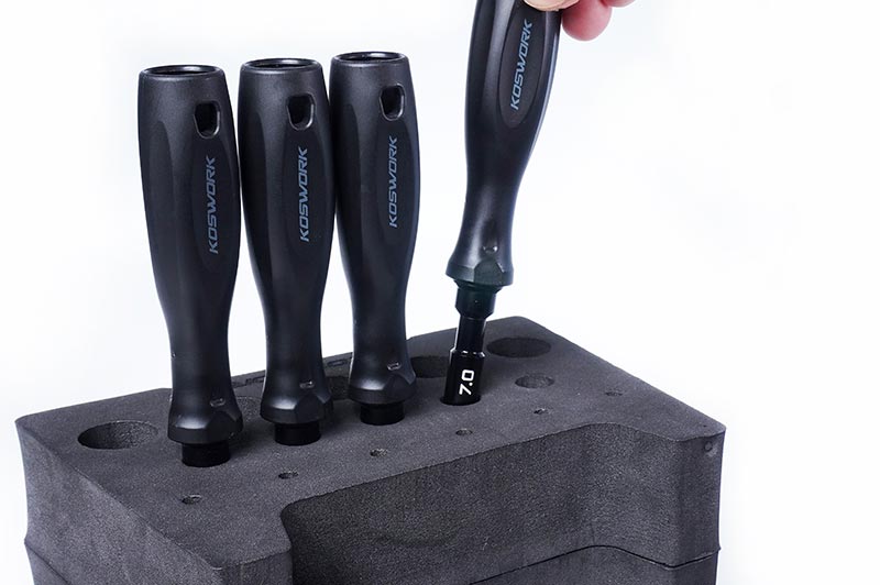 [ܼ] KOS13030 [KOSWORK] FoCar Stand/Tool Stand H120mm (Crawler, Monster Truck, Truck, Truggy & Buggy)