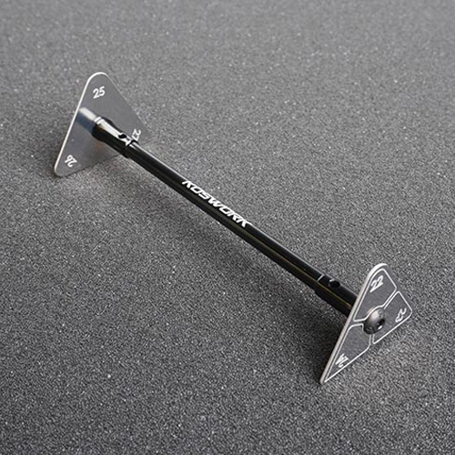 [���ܼ�] KOS13320-2225 [KOSWORK] Steel Ride Height Gauge Set (w/alum handle, 22~24mm & 25~27mm, 1/10 Truck & 1/8 Buggy)