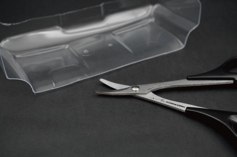 [���ܼ�] KOS13221 [KOSWORK] Lexan Body Curved Scissors