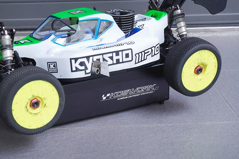 [ܼ] KOS05205 [KOSWORK] 775x2 Aluminum Lightweight Starter Box (1:8 Off Road / 1:8 GT)