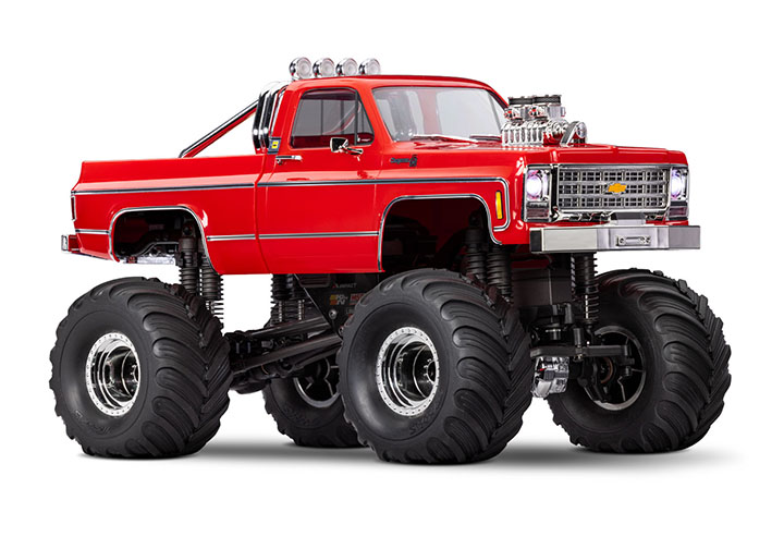 [���ܼ�] CB98064-1 Red [Traxxas] CB98064-1 Red 1/18 TRX-4M K10 Monster Truck / ������ ����