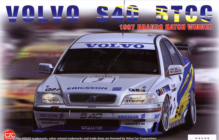 [���ܼ�] BPPN24034 [PLATZ] BPPN24034 1/24 Volvo S40 1997 BTCC Brands Hatch Winner