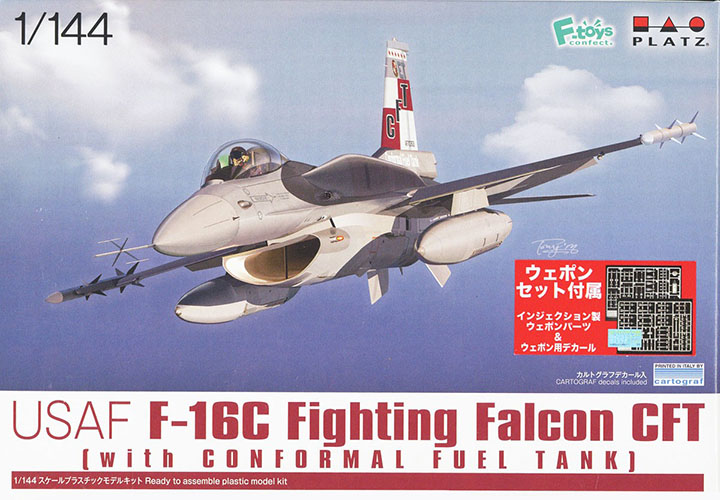 [���ܼ�] BPPF-60SP [PLATZ] BPPF-60SP 1/144 F-16C Fighting Falcon CFT w/Weapon Set