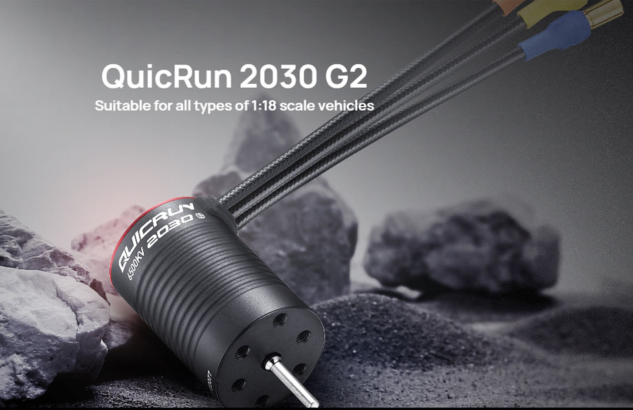 [���ܼ�] 30404802 [HOBBYWING] QUICRUN 2030SL G2 7800KV ���� (1/18 ������ ����)