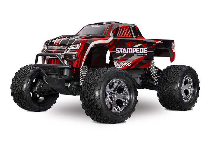 [���ܼ�] CB36354-4 Red [Traxxas] CB36354-4 Red 1/10 STAMPEDE 2WD BL2S Brushless HD - ������ �� ���͸� ����