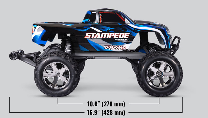 [���ܼ�] CB36354-4 Red [Traxxas] CB36354-4 Red 1/10 STAMPEDE 2WD BL2S Brushless HD - ������ �� ���͸� ����