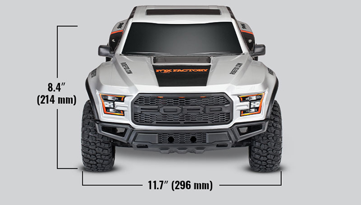 [ܼ] CB58394-4 Fox [Traxxas] CB58394-4 Fox F-150 RAPTOR BL-2S Brushless Combo