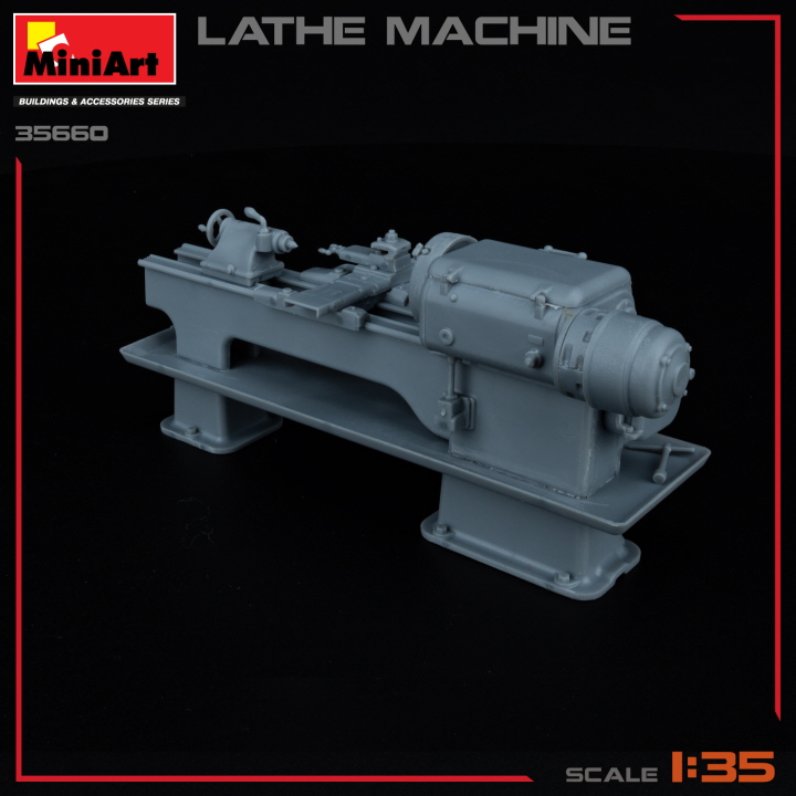 [ܼ] BE35660 [Miniart] BE35660 1/35 Lathe Machine