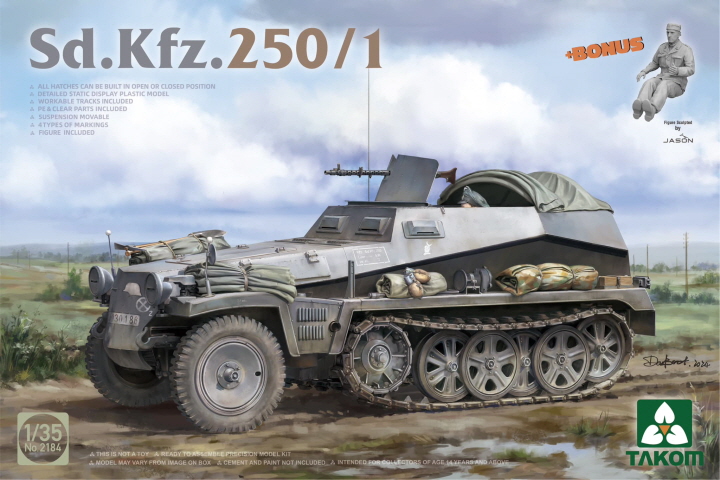 [���ܼ�] BT2184 [Takom] BT2184 1/35 Sd.Kfz.250/1