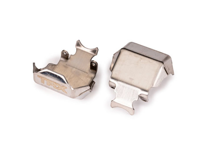 [���ܼ�] AX9765 [Traxxas] AX9765 Skidplate, axle, front or rear (stainless steel) (2)