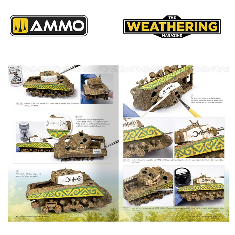 [ܼ] CG4537 [MIG AMMO] CG4537 THE WEATHERING MAGAZINE 38 - Rust 2.0 (English)