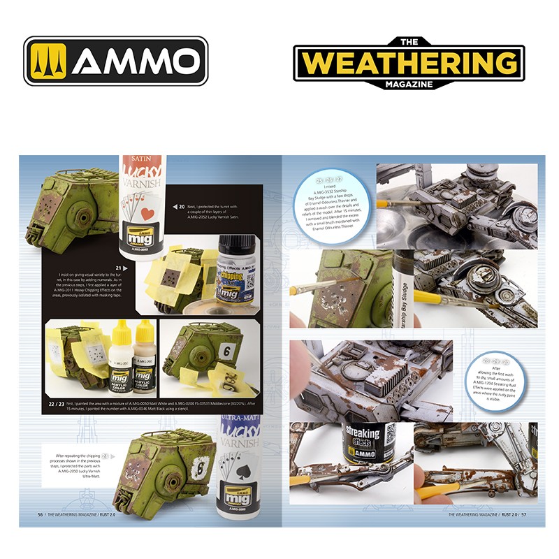 [ܼ] CG4537 [MIG AMMO] CG4537 THE WEATHERING MAGAZINE 38 - Rust 2.0 (English)