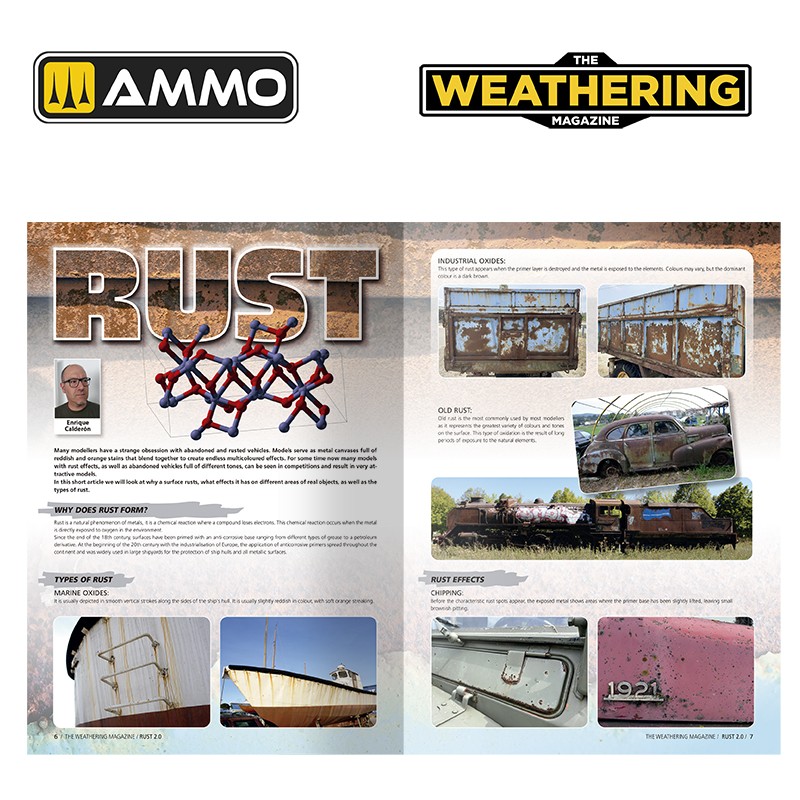 [ܼ] CG4537 [MIG AMMO] CG4537 THE WEATHERING MAGAZINE 38 - Rust 2.0 (English)