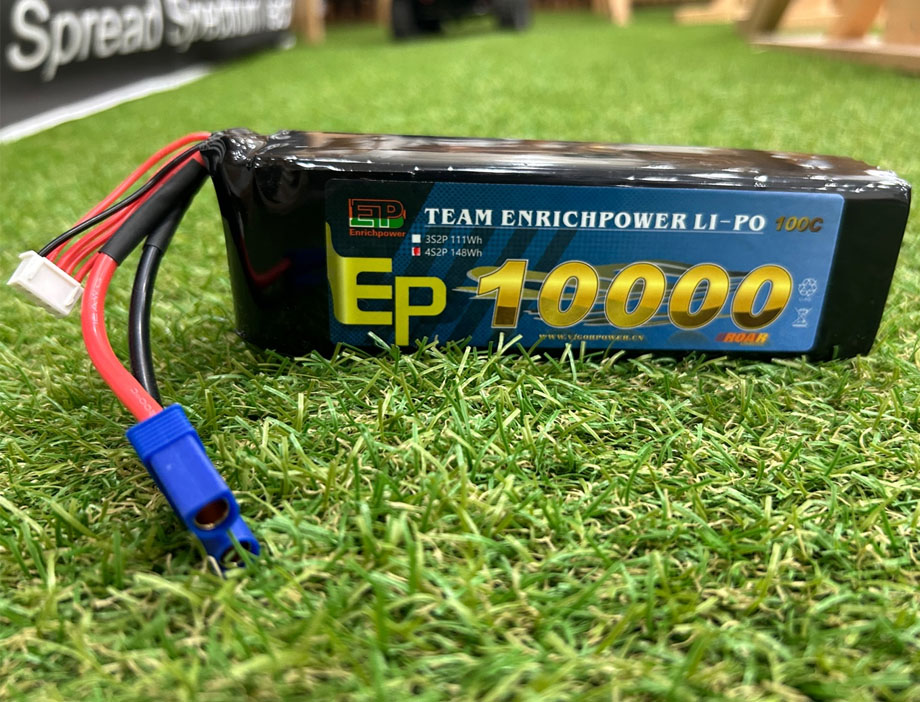 [���ܼ�] 10000-4S-100C [EP POWER] 14.8V 10000mAh 100C ��Ƭ ������ ���͸� (EC5 ��)