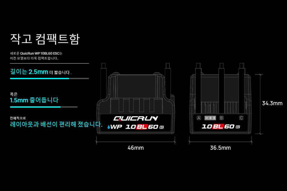 [ܼ] 30107300 [HOBBYWING] QuicRun WP 10BL60 G260A  귯ø ӱ⣩