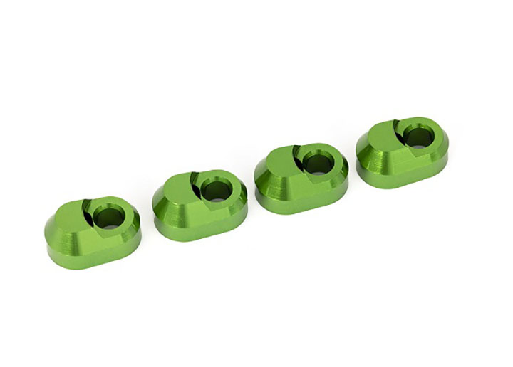 [ܼ] AX7743-GRN [Traxxas] AX7743-GRN Aluminum Suspension Pin Retainers