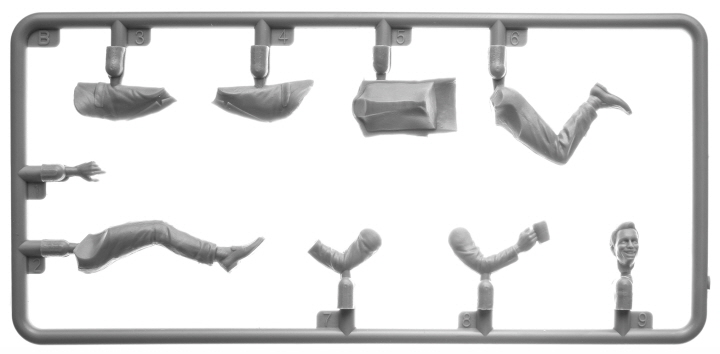 [ܼ] BE38090 [Miniart] BE38090 1/35 Modern Cafe Visitors Set 2