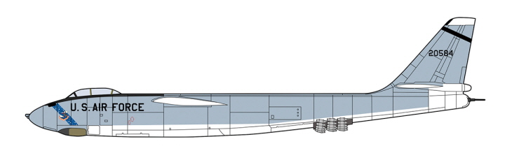 [ܼ] BH02474 [Hasegawa] BH02474 1/72 B-47E Stratojet 100th Bomb Wing w/RATO