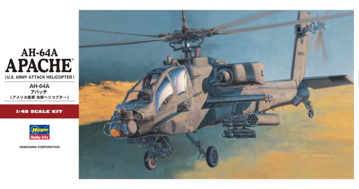 [���ܼ�] BH07224 [Hasegawa] BH07224 1/48 PT24 AH-64A Apache