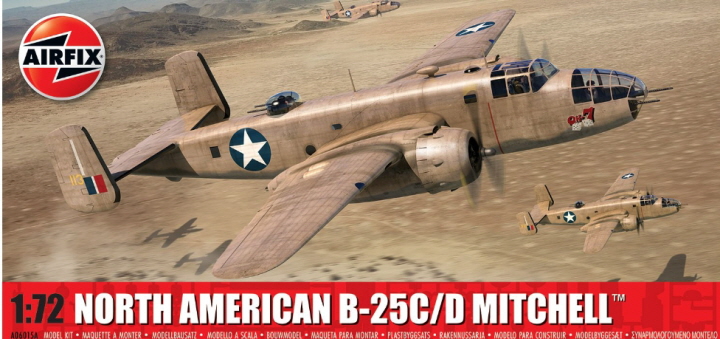 [ܼ] BB06015A [Airfix] BB06015A 1/72 North American B-25C/D Mitchell