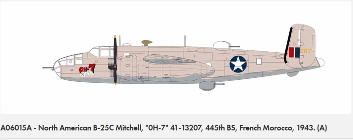 [ܼ] BB06015A [Airfix] BB06015A 1/72 North American B-25C/D Mitchell