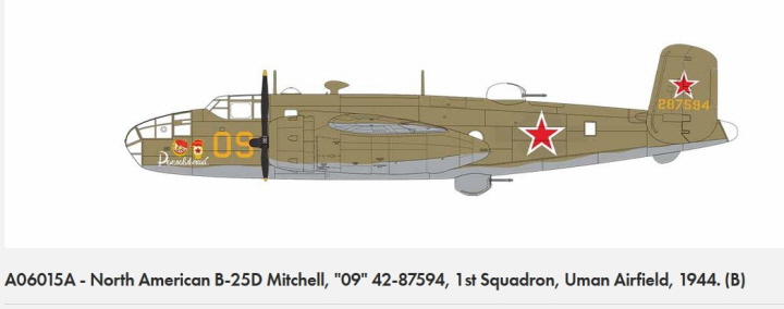 [ܼ] BB06015A [Airfix] BB06015A 1/72 North American B-25C/D Mitchell
