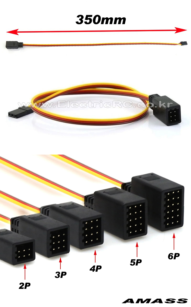[ܼ] SRCY-BEC3P [AMASS] BEC Parallel Extension Wire (350mm/3P)