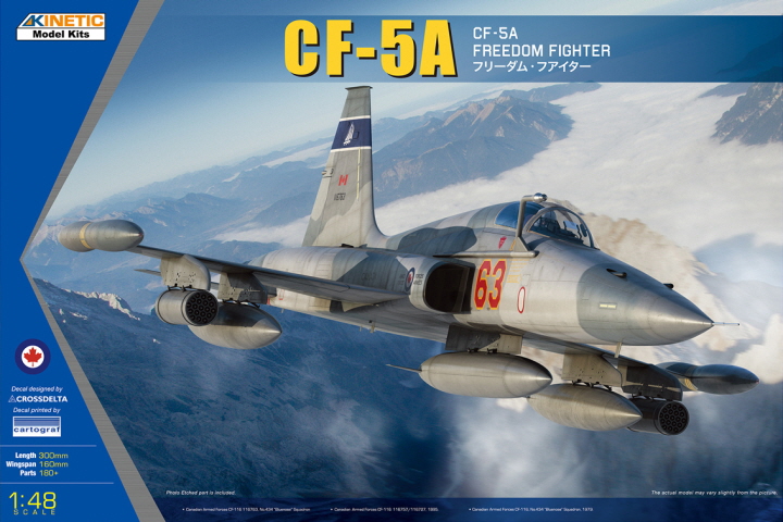 [���ܼ�] CNK48109 [Kinetic] CNK48109 1/48 CF-5A Freedom Fighter