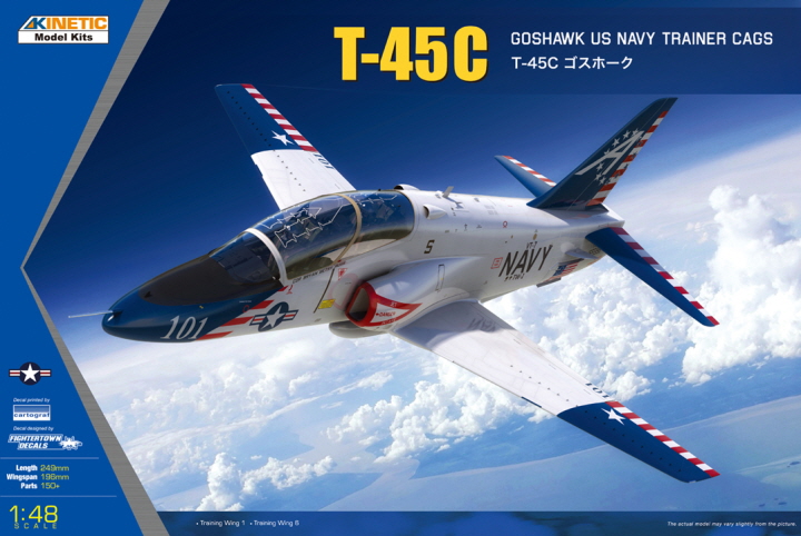 [ܼ] CNK48094 [Kinetic] CNK48094 1/48 T-45C Goshawk US Navy Trainer CAGS