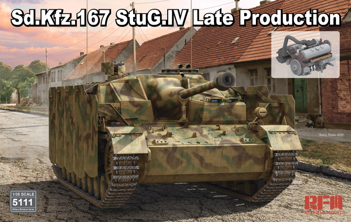 [���ܼ�] CRM5111 [RFM] CRM5111 1/35 Sd.Kfz.167 StuG.IV Late Production with Engine & workable tracks