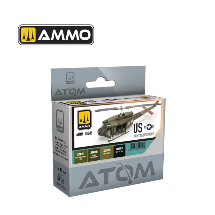 [ܼ] CG20906 [MIG AMMO] CG20906 ATOM US Army Helicopters Set