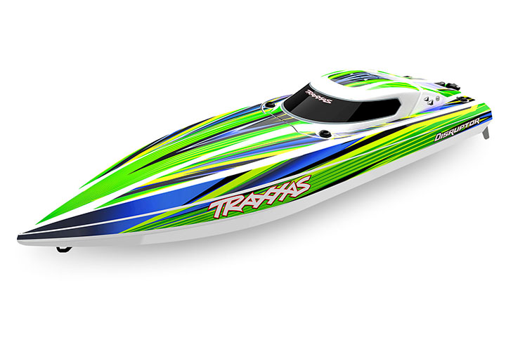 [ܼ] CB106064-4 GRN [Traxxas] CB106064-4 GRN DISRUPTOR RACE BOAT 4S VXL - (͸/ )