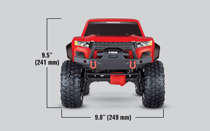[���ܼ�] CB82224-4 Red [Traxxas] CB82224-4 Red 1/10 TRX-4 SPORT CLIPLESS BODY MOUNTING-���͸�,������ ����