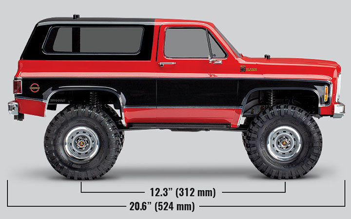 [���ܼ�] CB82276-4 ORNG [Traxxas] CB82276-4 ORNG TRX-4 CHEVY BLAZER 79 CLIPLESS Body-���͸�,������ ����