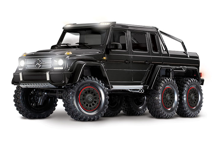 [���ܼ�] CB88296-4 Black [Traxxas] CB88296-4 Black TRX-6 Mercedes-Benz G 63 AMG 6x6 CLIPLESS Body-���͸� ������ ������