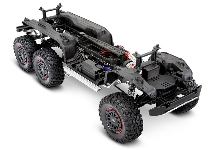 [���ܼ�] CB88296-4 Black [Traxxas] CB88296-4 Black TRX-6 Mercedes-Benz G 63 AMG 6x6 CLIPLESS Body-���͸� ������ ������