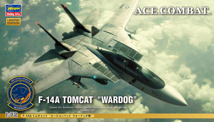 [���ܼ�] BH52416 [Hasegawa] BH52416 1/72 SP616 F-14A Tomcat Ace Combat Wardog Squadron