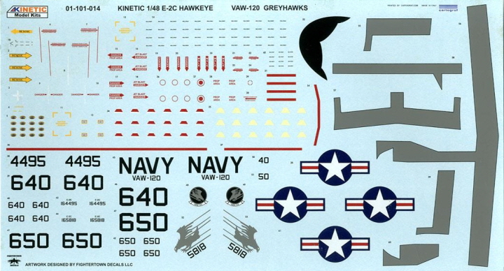 [���ܼ�] CNK48016 [Kinetic] CNK48016 1/48 1/48 E-2C Hawkeye 2000 8 BLADES